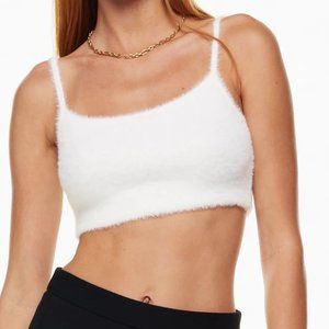 NWT Aritzia Reese Furry Crop Top